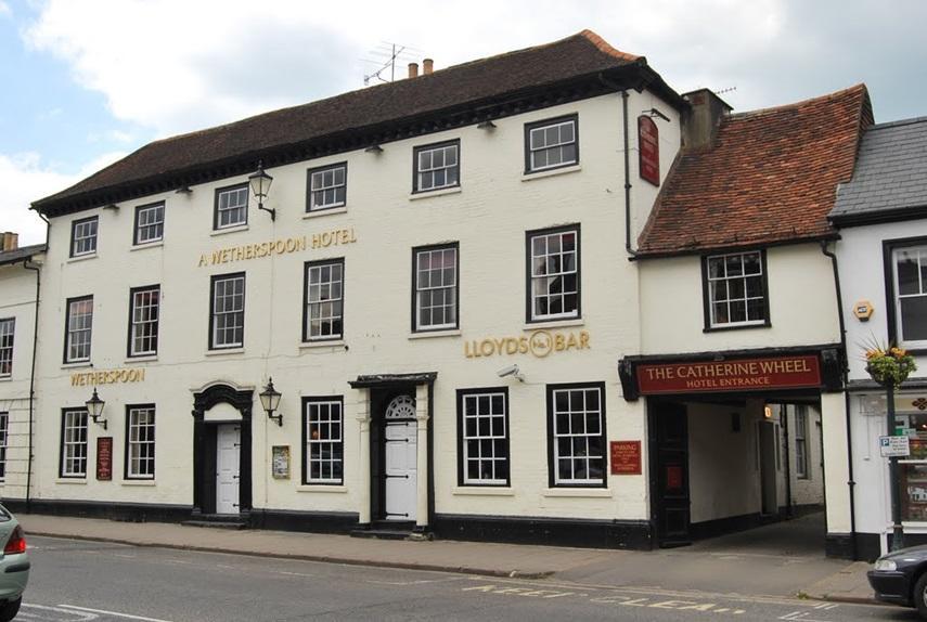 The Catherine Wheel Wetherspoon Hotel Henley-on-Thames Екстериор снимка